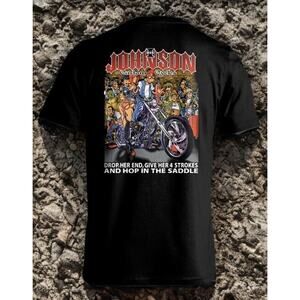 Big Johnson Motorcycles West Coast Choppers OCC Parody XL Biker Motorcycle Faded